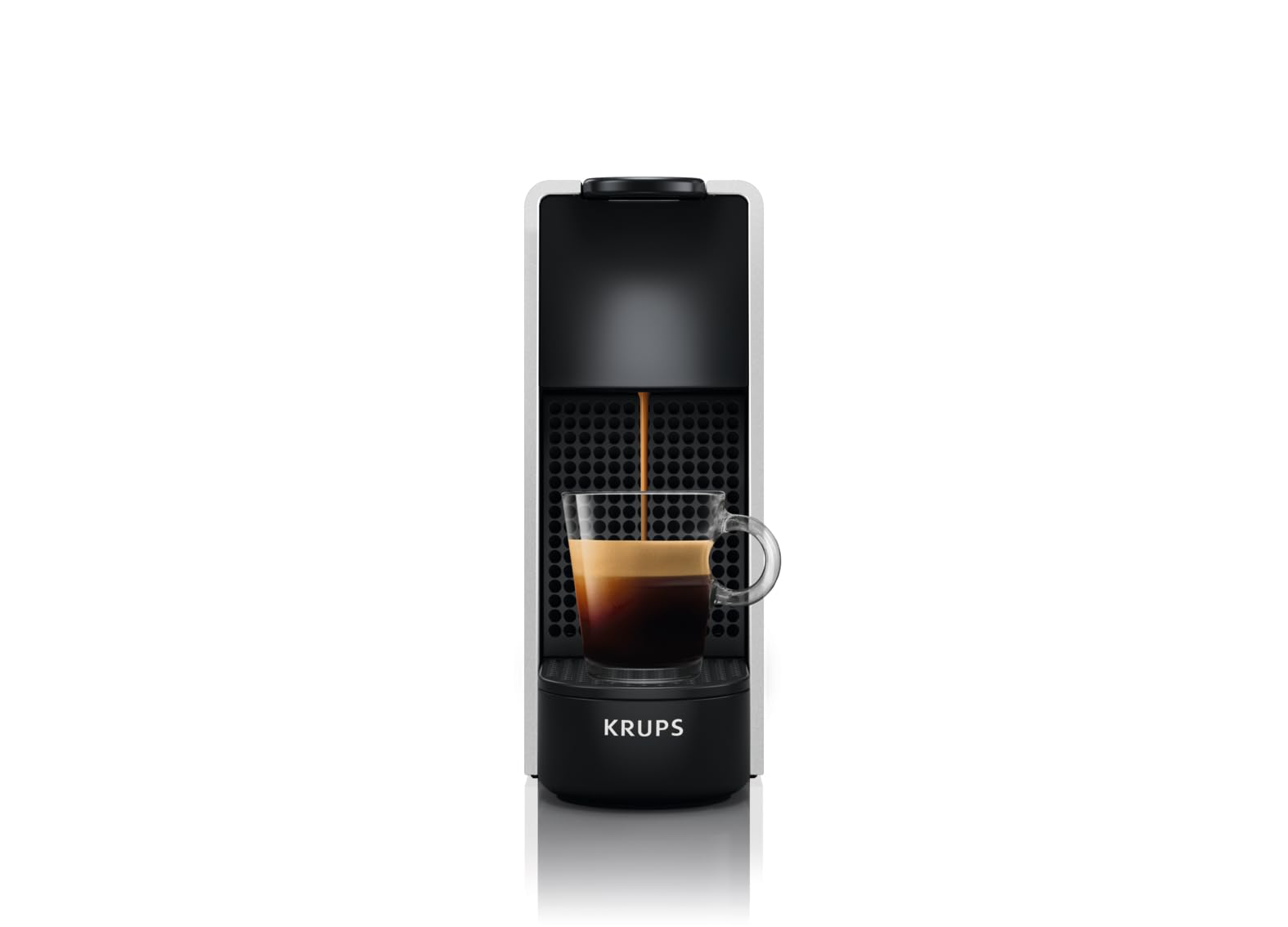 Noreno Essenza Mini – Machine à Café Capsules Blanche | Compacte, 14 Capsules Offertes