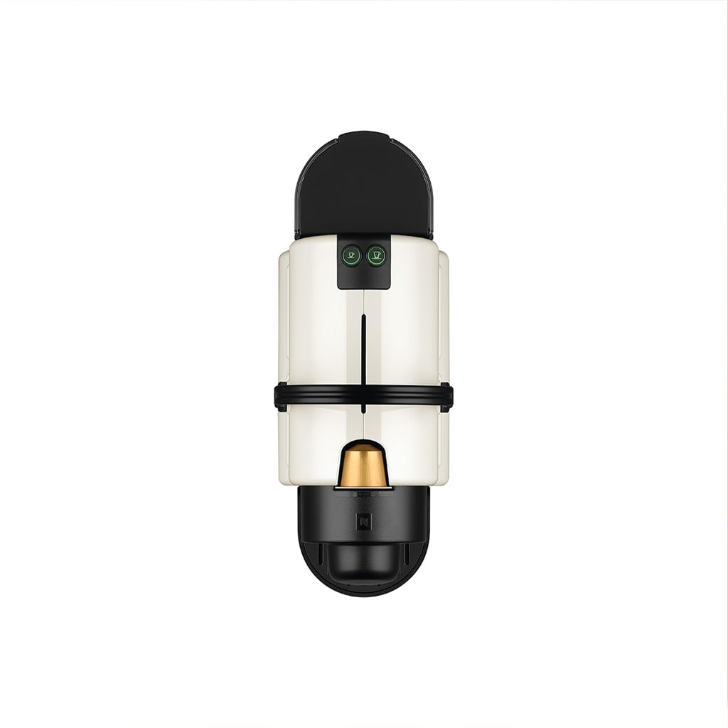 Noreno Inissia – Cafetière Espresso Blanche Mat/Brillant | 19 Bars, Garantie 2 Ans