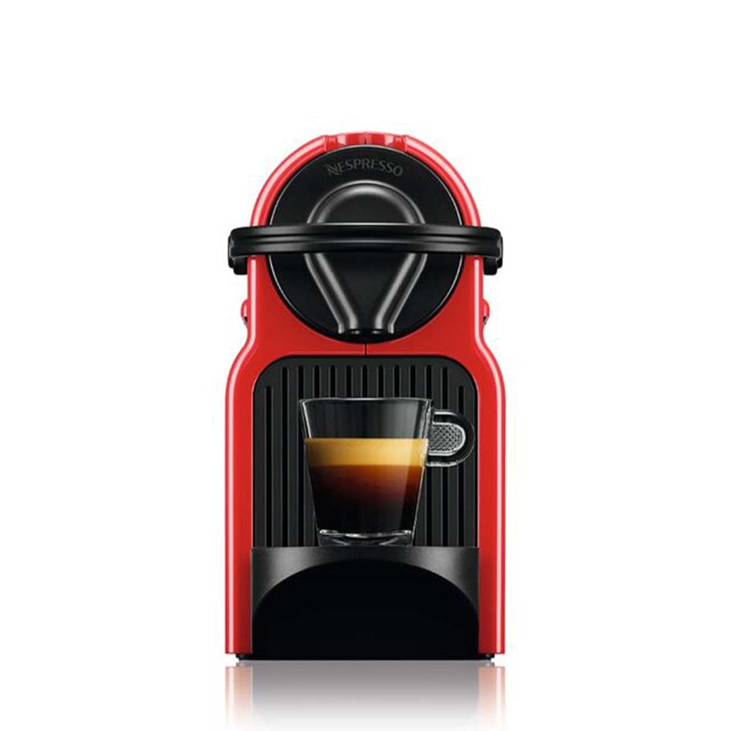 Noreno Inissia – Cafetière Espresso Rouge | Machine à Café Capsules Compacte