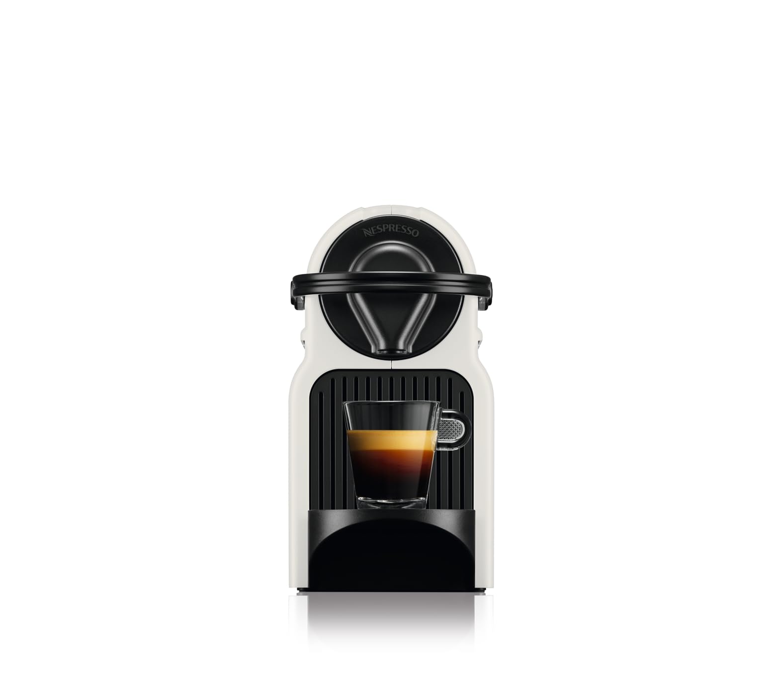 Noreno Inissia – Cafetière Espresso Blanche Mat/Brillant | 19 Bars, Garantie 2 Ans