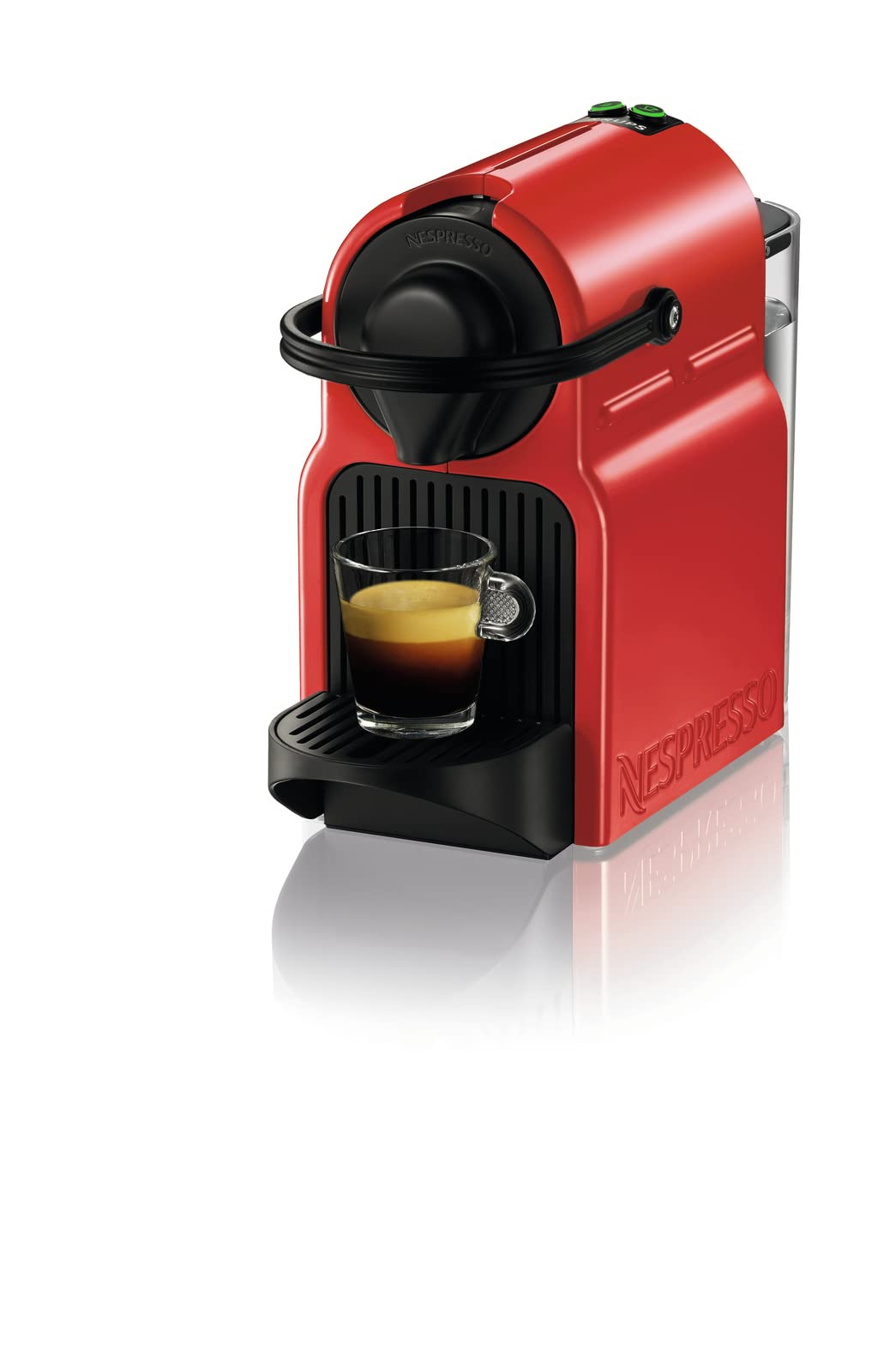 Noreno Inissia – Machine à Café Capsules Rouge Rubis | Réservoir 0,7 L