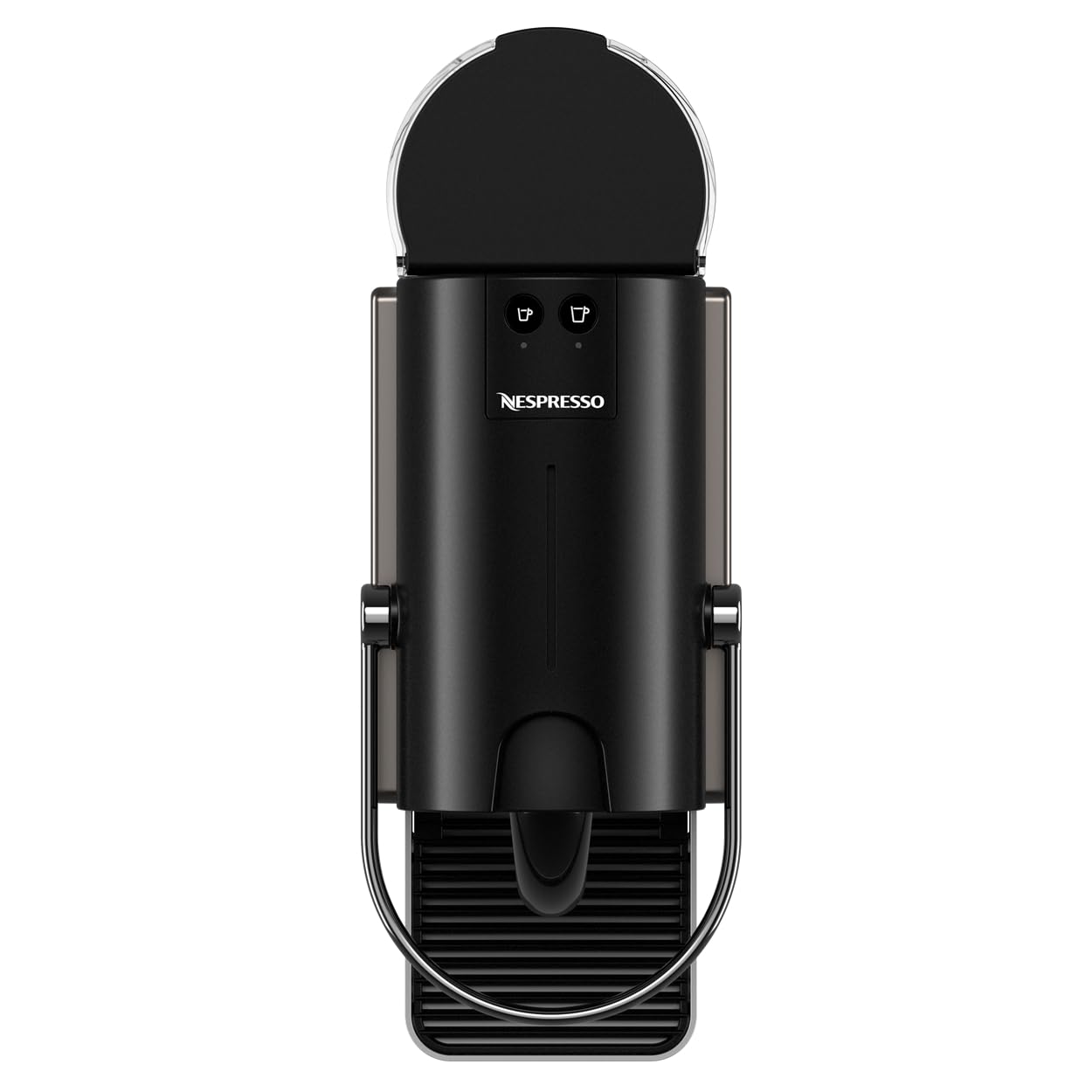 Noreno Pixie – Machine à Café Capsules Titane | Style Industriel, Ultra-Compacte
