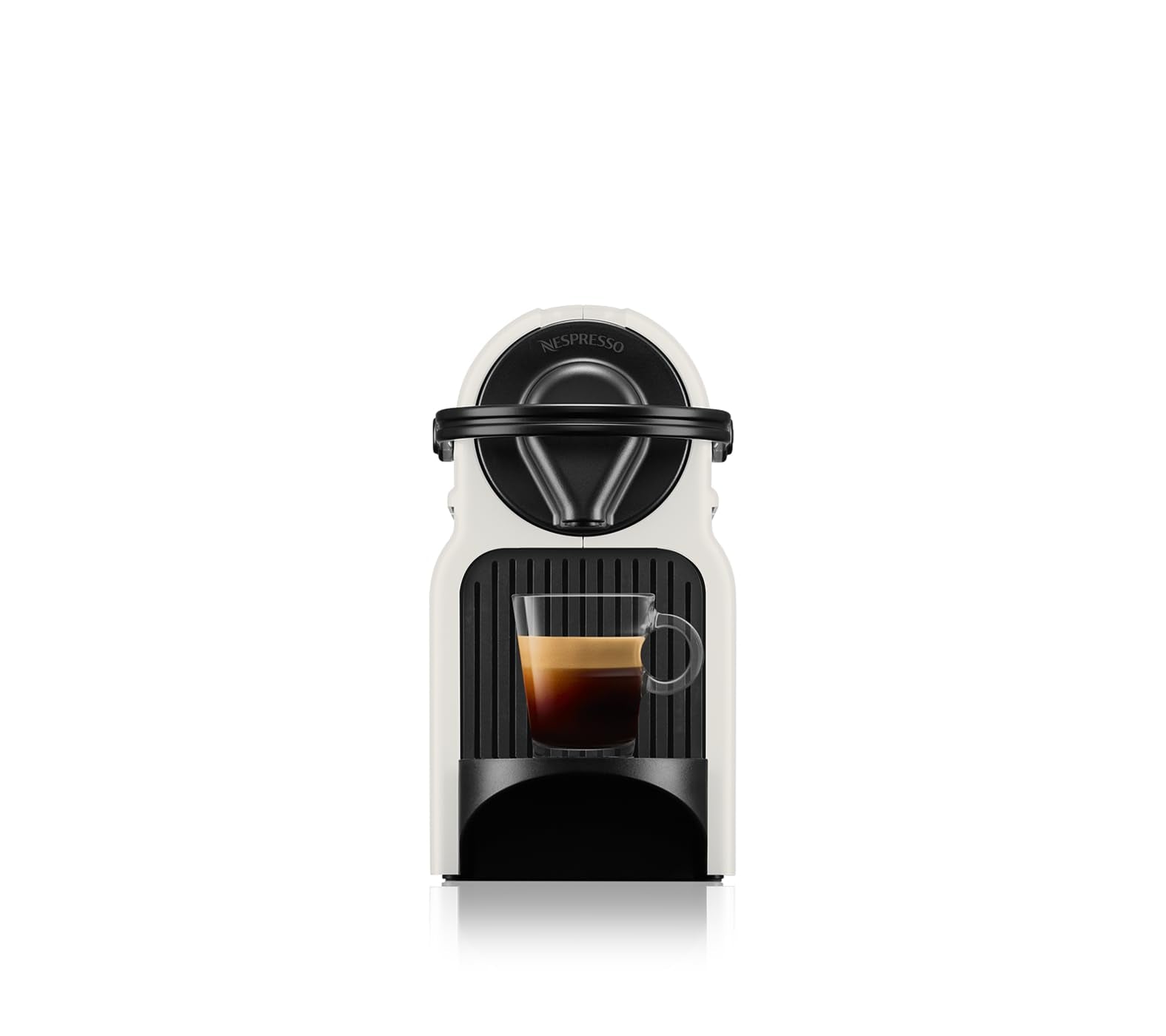 Noreno Inissia – Cafetière Espresso Blanche | 19 Bars, Réservoir 0,7 L