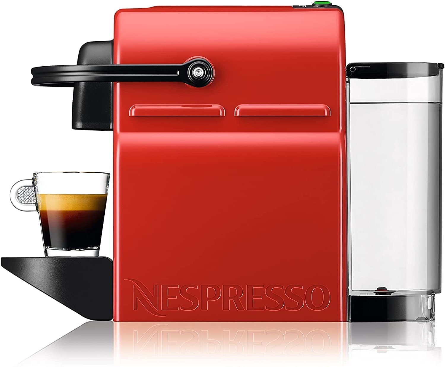 Noreno Inissia – Machine à Café Capsules Rouge Rubis | Réservoir 0,7 L