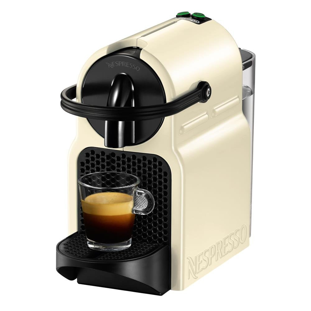 Noreno Inissia – Machine à Café Capsules Blanc Crème | 19 Bars, 1260W