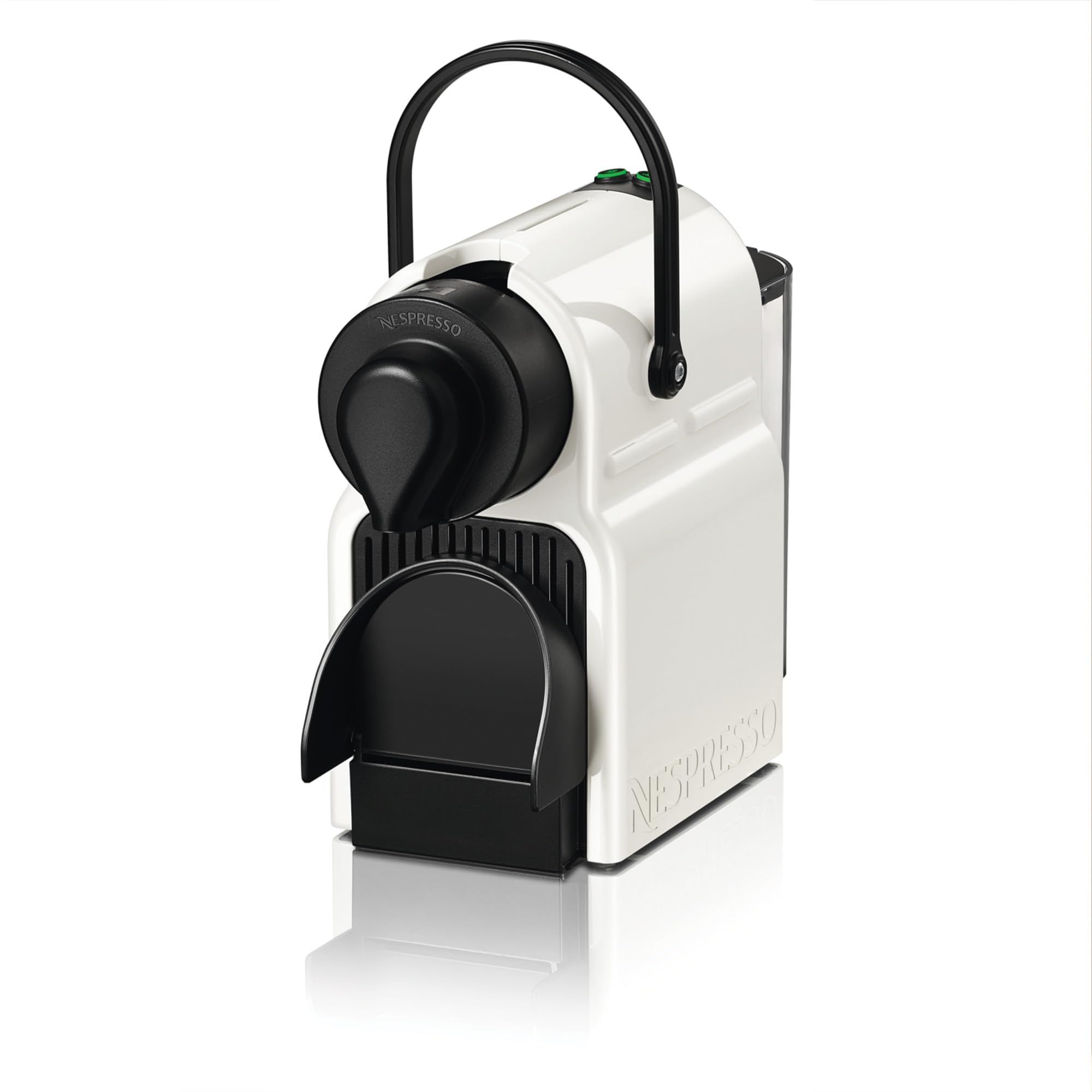 Noreno Inissia – Cafetière Espresso Blanche Mat/Brillant | 19 Bars, Garantie 2 Ans