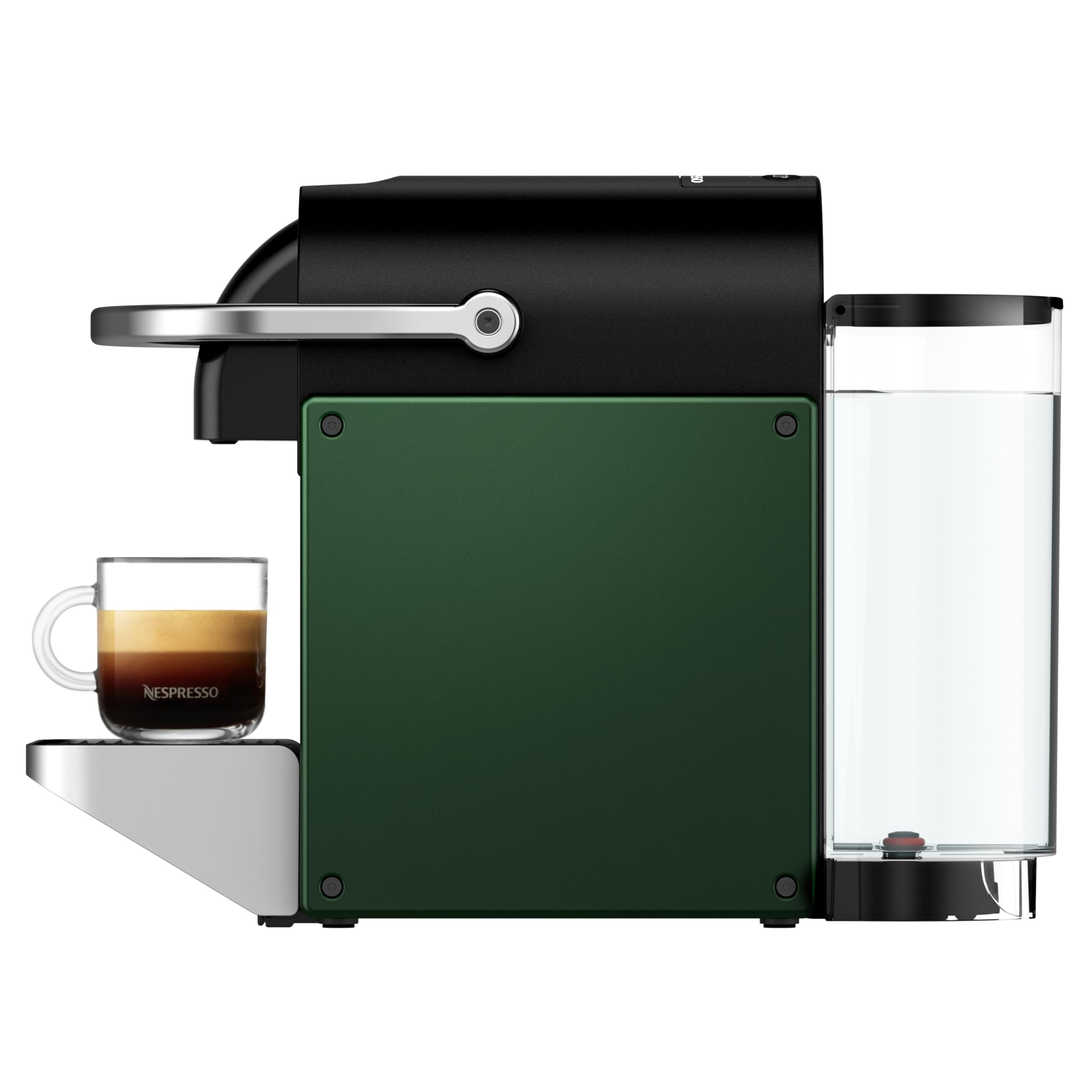 Noreno Pixie – Machine à Café Capsules Vert Foncé | Design Compact et Tendance